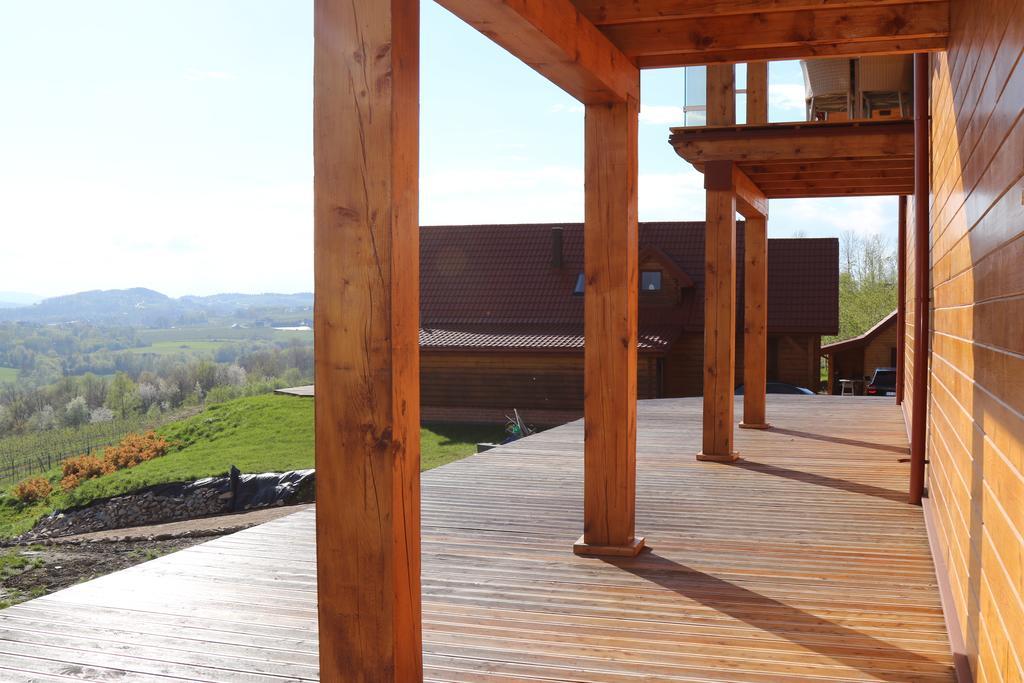 Fantastic View Vineyard Beskid Mountains Gruszow  Exteriér fotografie